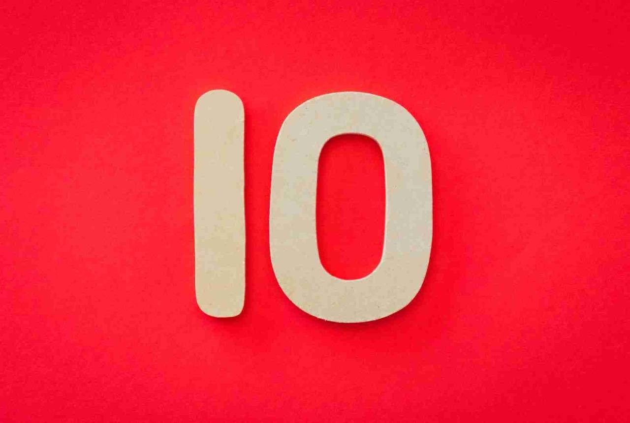 Number 10 - Meaning - Symbolism - Fun Facts - in Religion