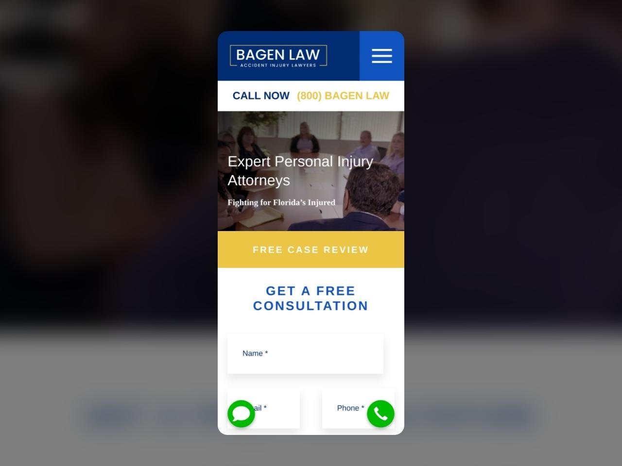 Bagen Law - Awwwards Nominee