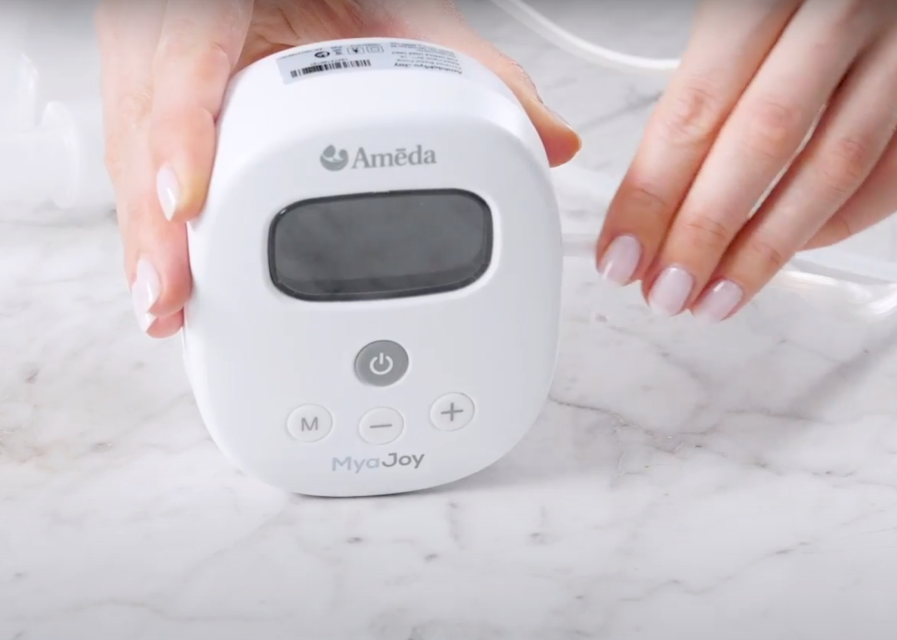 Ameda Mya Joy Breast Pump with Two Modes of Pumping