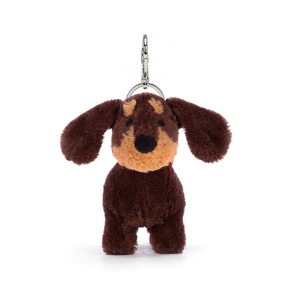 Otto Sausage Dog Bag Charm - Official Jellycat