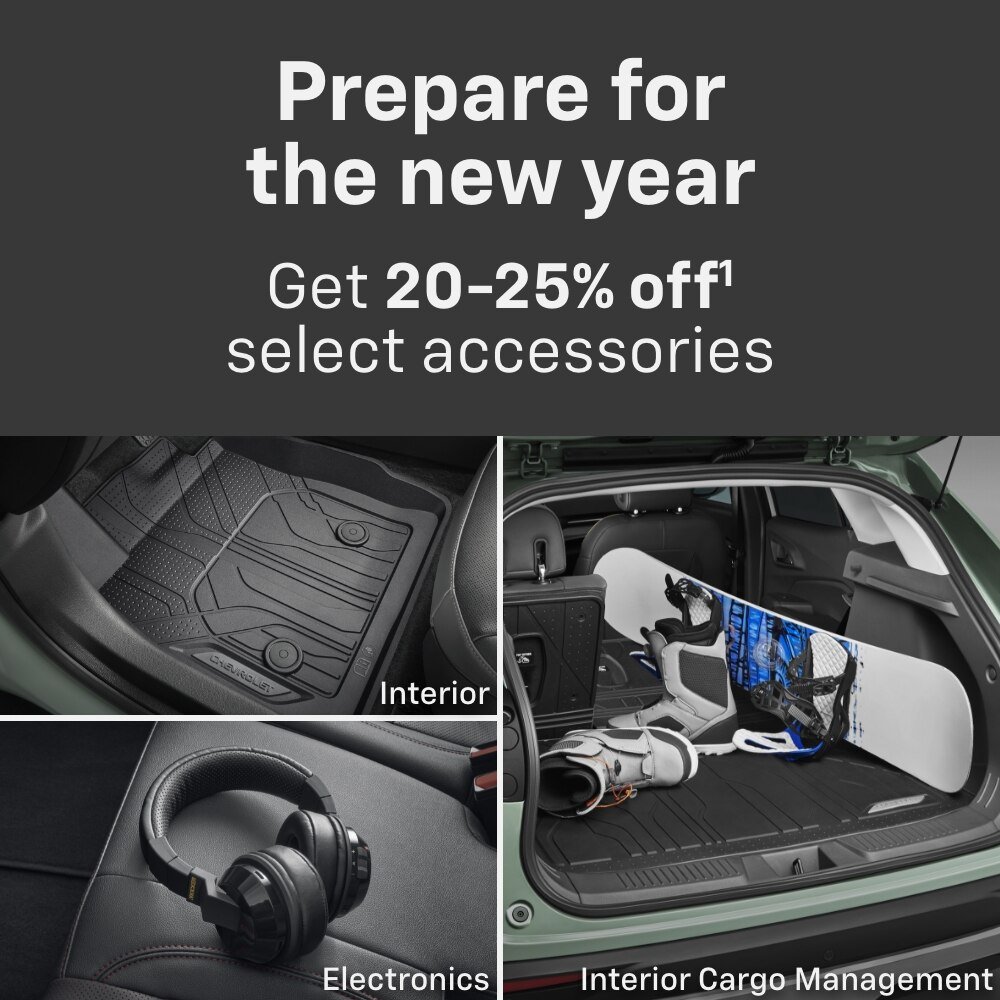 Shop Accessories for Chevrolet Vehicles