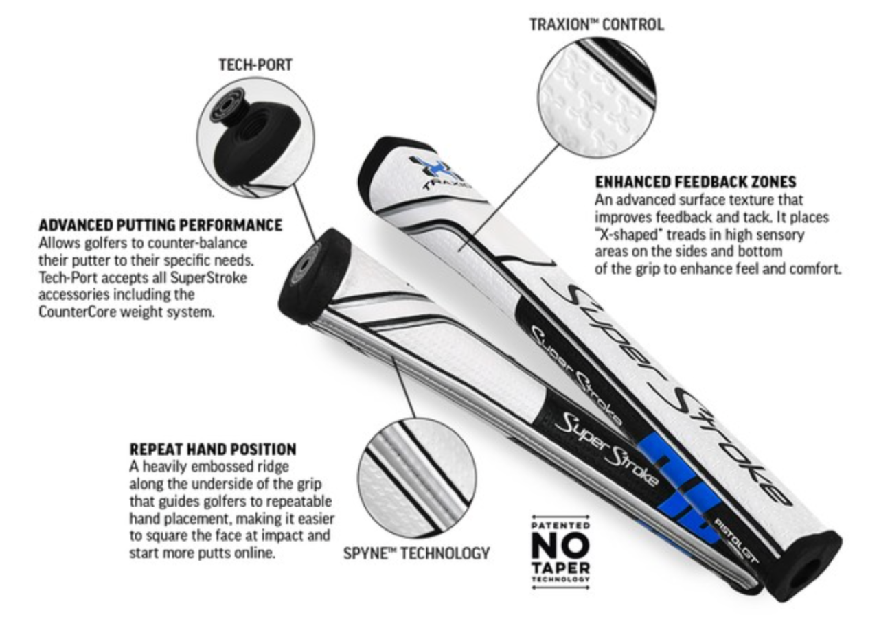 SuperStroke Putter Grips - Limited Edition Skull Design