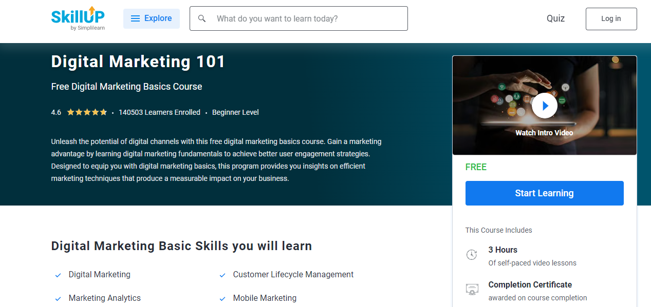 15 [Free] Digital Marketing Courses for Beginners - DigitalCora